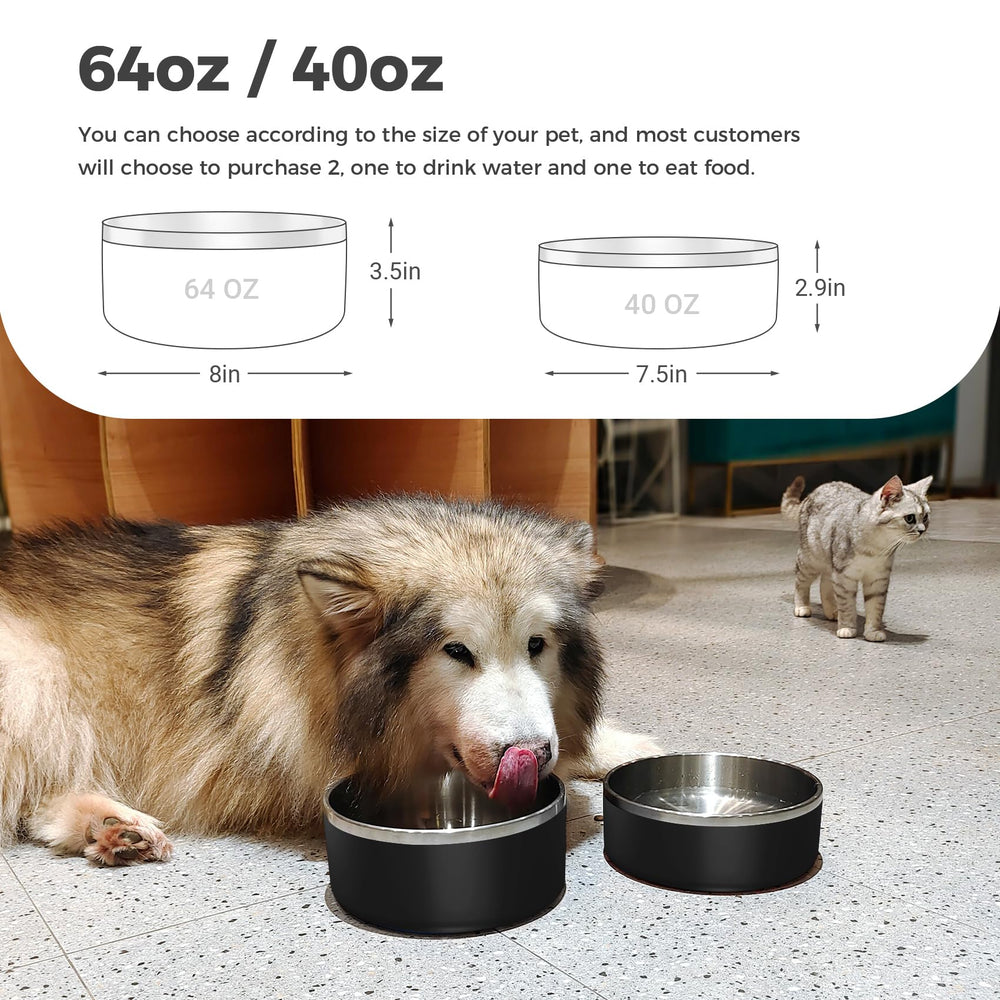 WENBOKMIN dishwasher-safe dog bowl for easy cleaning and hygiene.