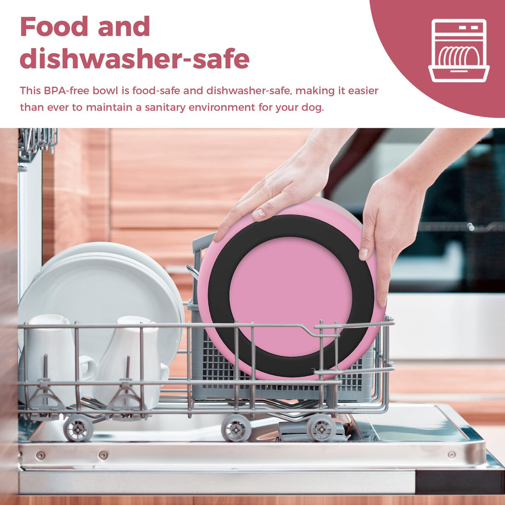WENBOKMIN anti-slip flat bottom prevents spills during feeding