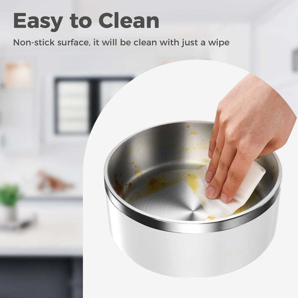 WENBOKMIN dishwasher safe dog bowl for easy post meal cleanup
