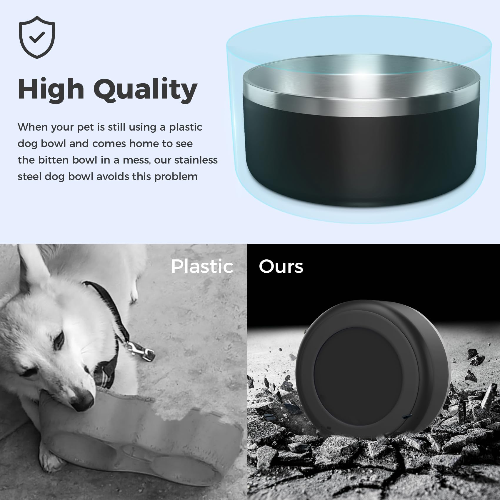 WENBOKMIN 64oz and 40oz size options fit different dogs.