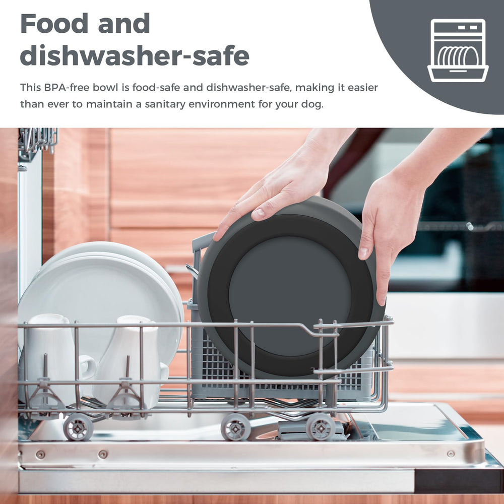WENBOKMIN flat-bottom anti-slip design prevents tipping during meals