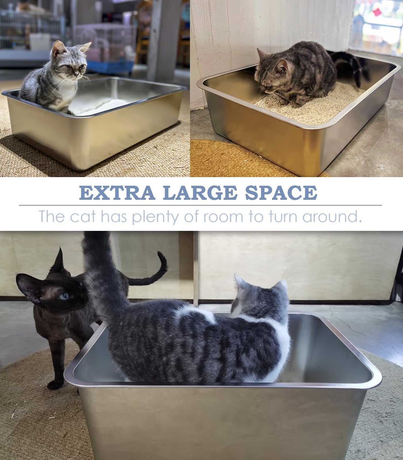 WENBOKMIN versatile box fits small animals and multiple sizes for indoor use.