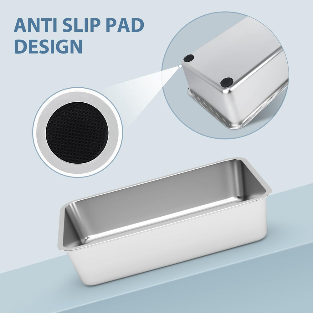 WENBOKMIN anti-slip mat keeps the box steady and floors protected.