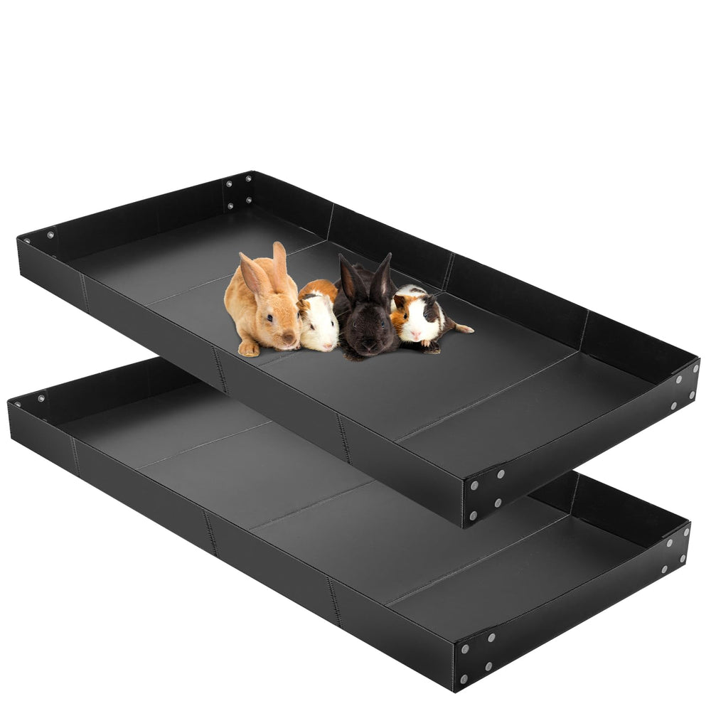 Wenqik guinea pig cage liner overview showing a roomy base for pets.