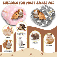Wenqik pentagram-design hideout fabric, warm and stylish for small pets