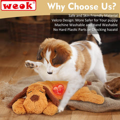 WEOK heartbeat plush toy soft-plush invites cozy cuddles and comfort