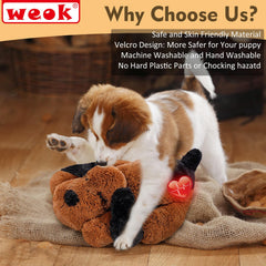 WEOK Heartbeat Puppy calming a dog anxious in a new environment