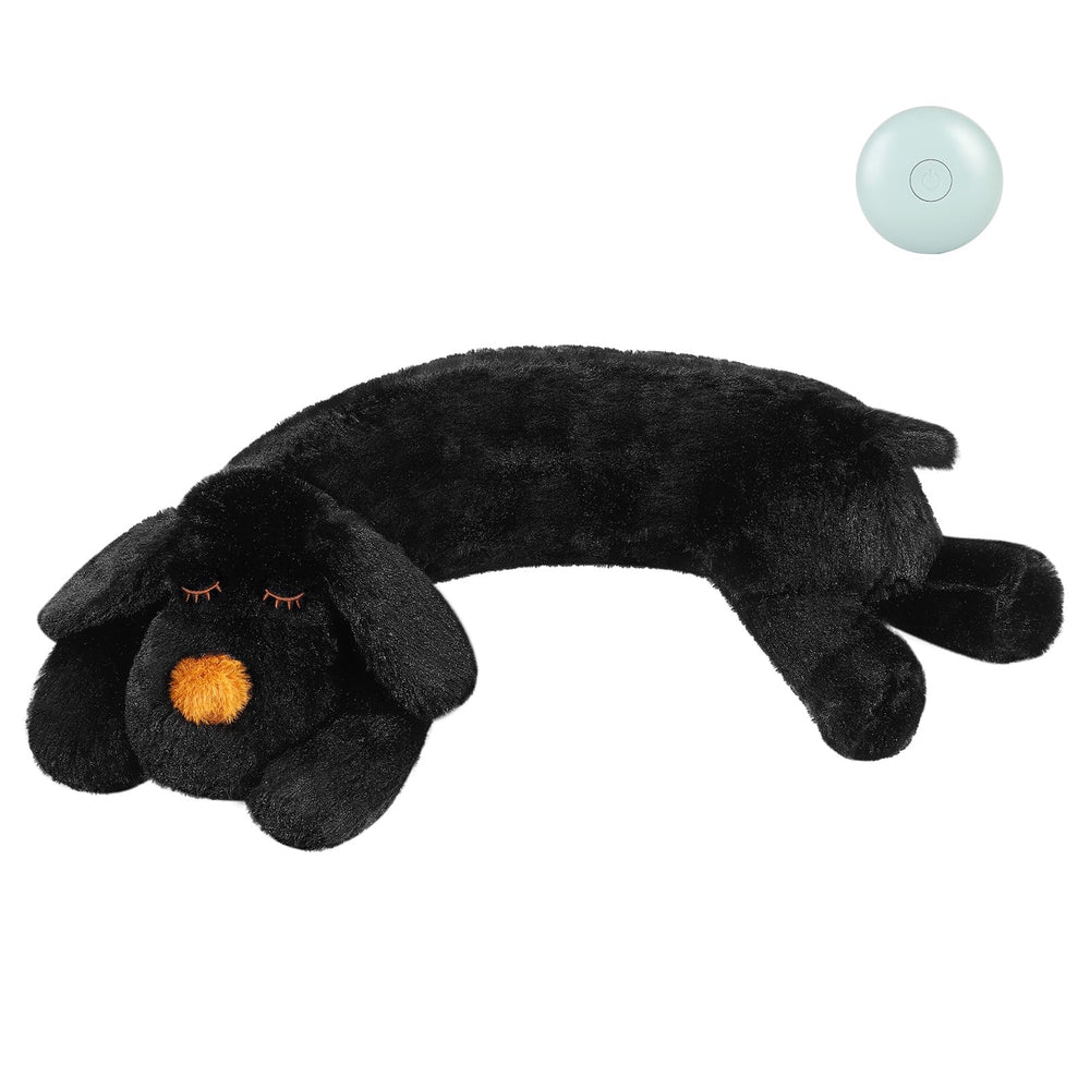 WEOK Heartbeat Puppy Plush Toy comforts anxious dogs at home