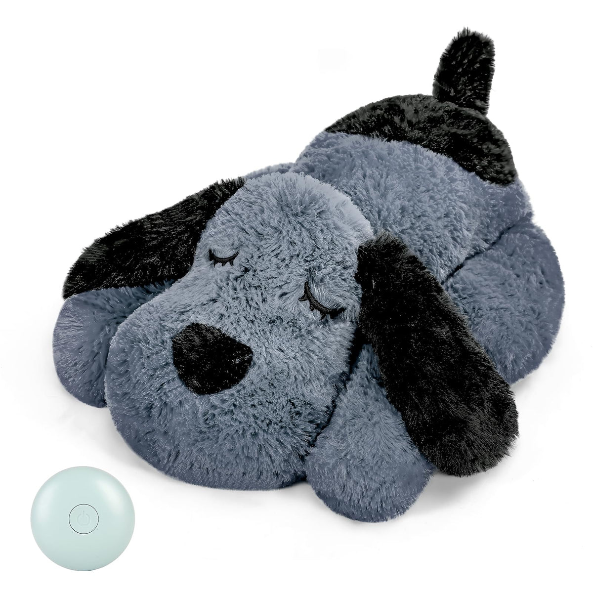 WEOK heartbeat puppy toy with pulse for anxiety relief and comfort