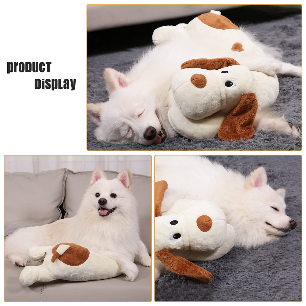 WEOK soft plush pet toy offering cozy companionship during nap time.
