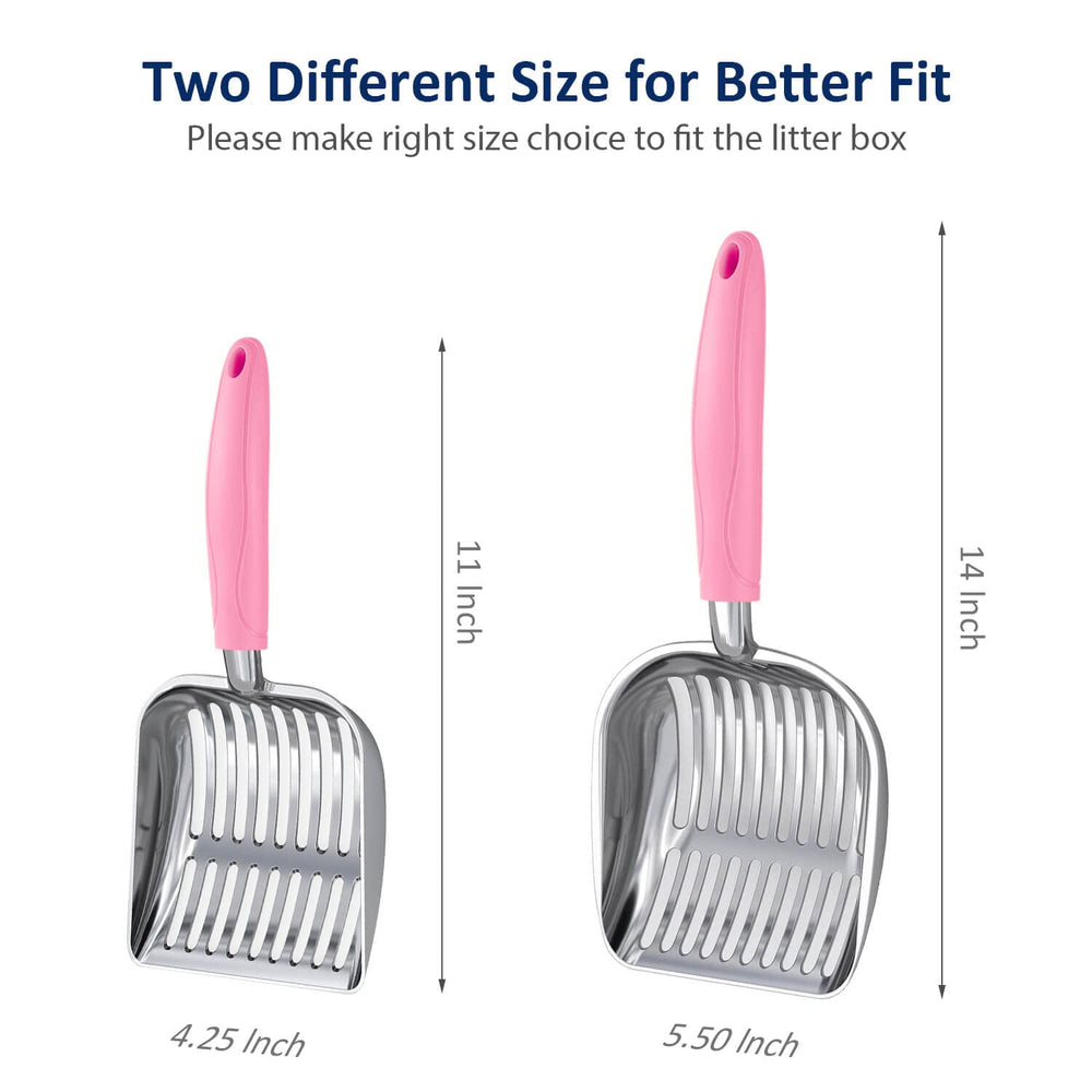 WePet durable, rust-resistant scoop designed for easy cleaning after use.