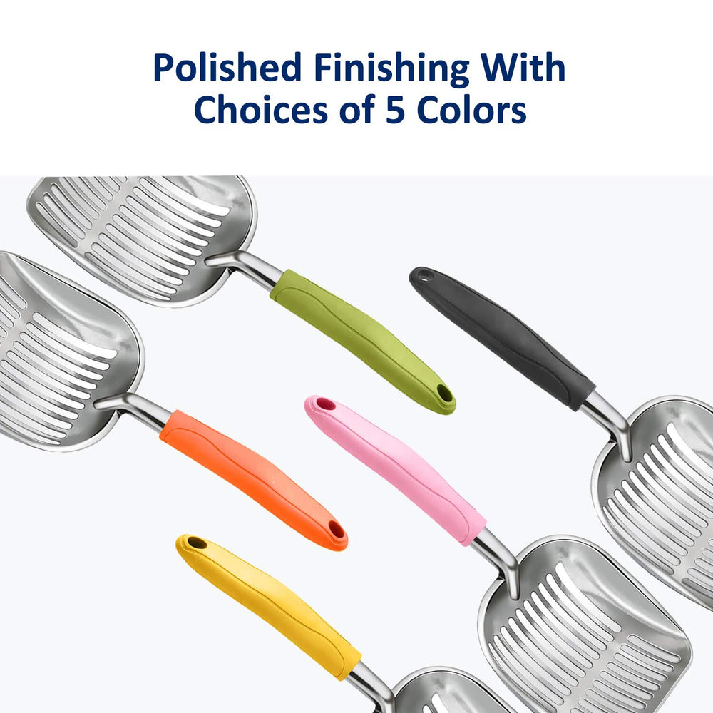 WePet heavy-duty cat litter scoop built to last for daily use.