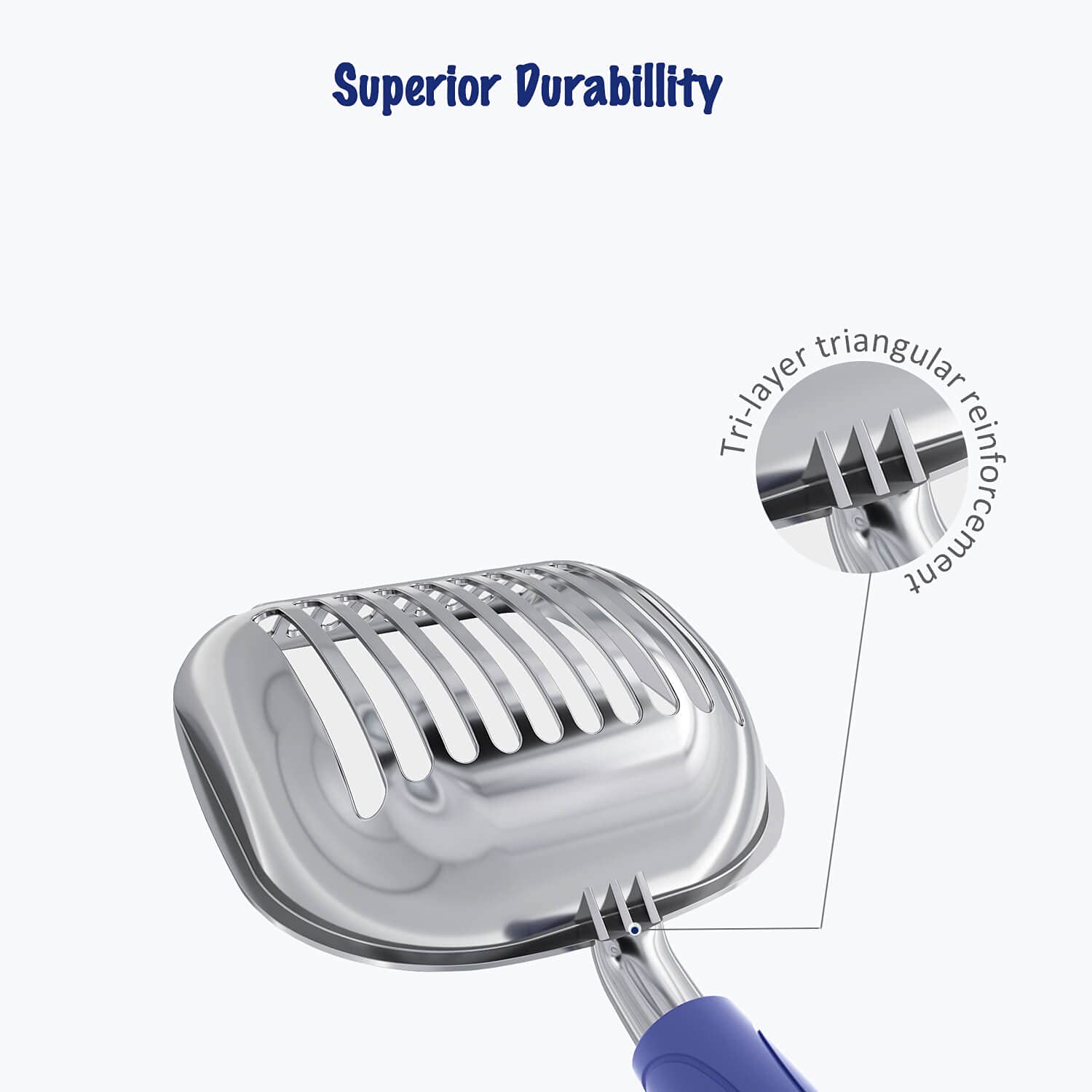 WePet long-handle design keeps you away from waste and mess.