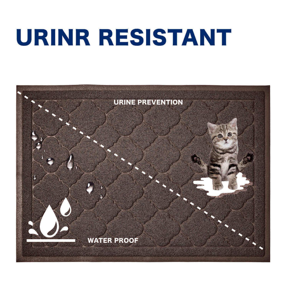 WePet non-slip back keeps the mat in place during daily use.