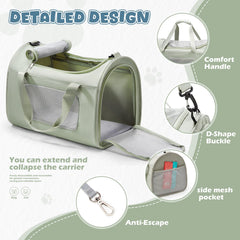WEPLAN anti-escape buckle prevents escapes during car or plane rides
