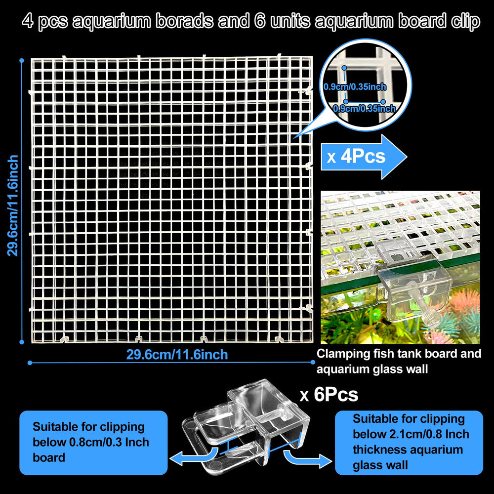 Weramics aquarium-divider-lid-board doubles as a lid or isolation panel.