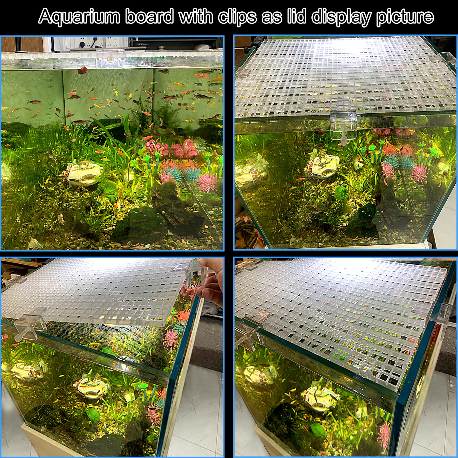 Weramics turtle-platform-lid-board offers versatile tank and terrarium use.
