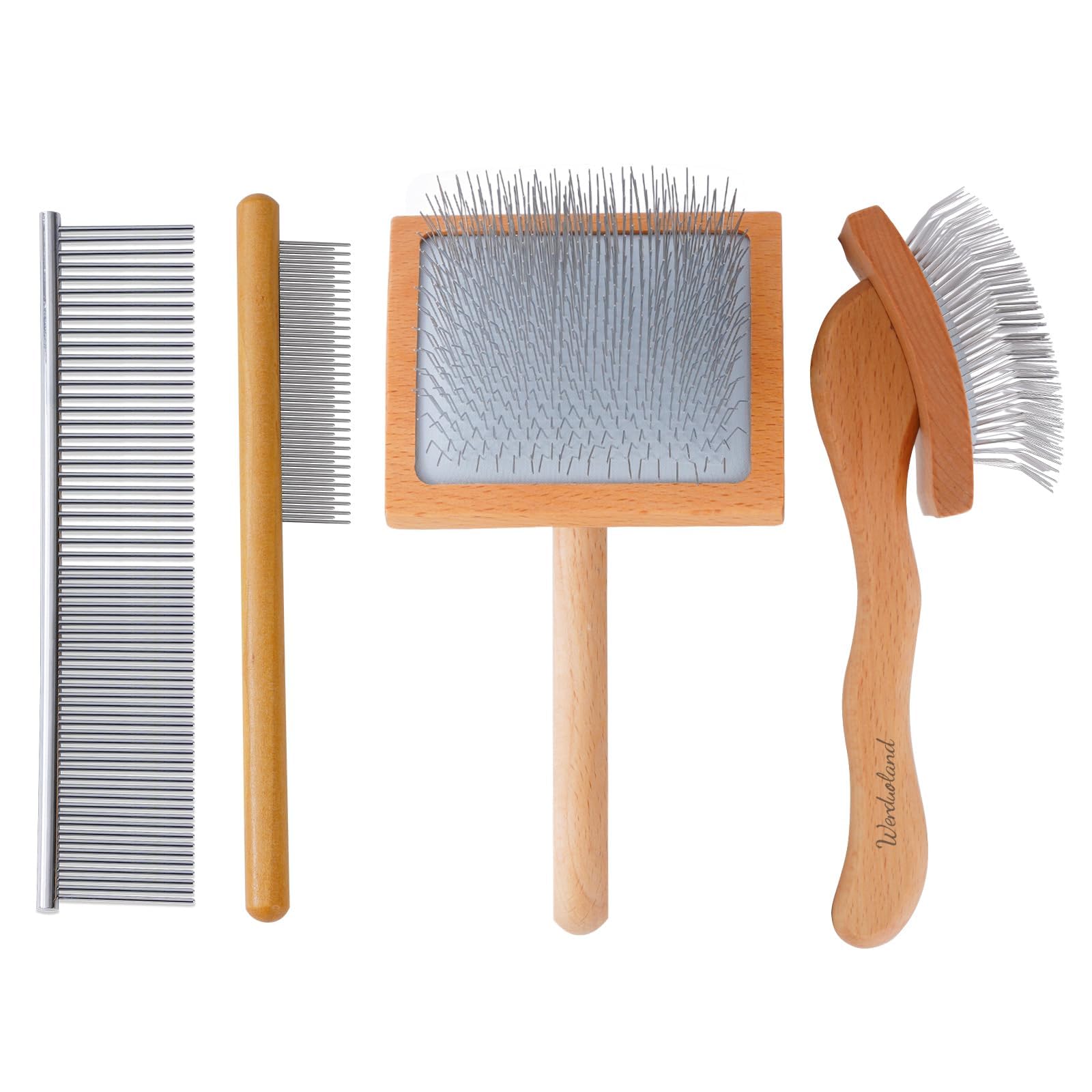 Werduoland double-coat doodle care with grooming kit
