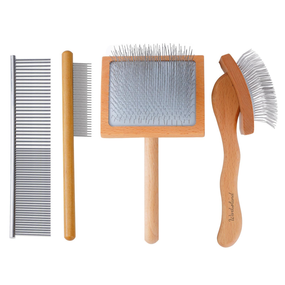 Werduoland double-coat doodle care with grooming kit