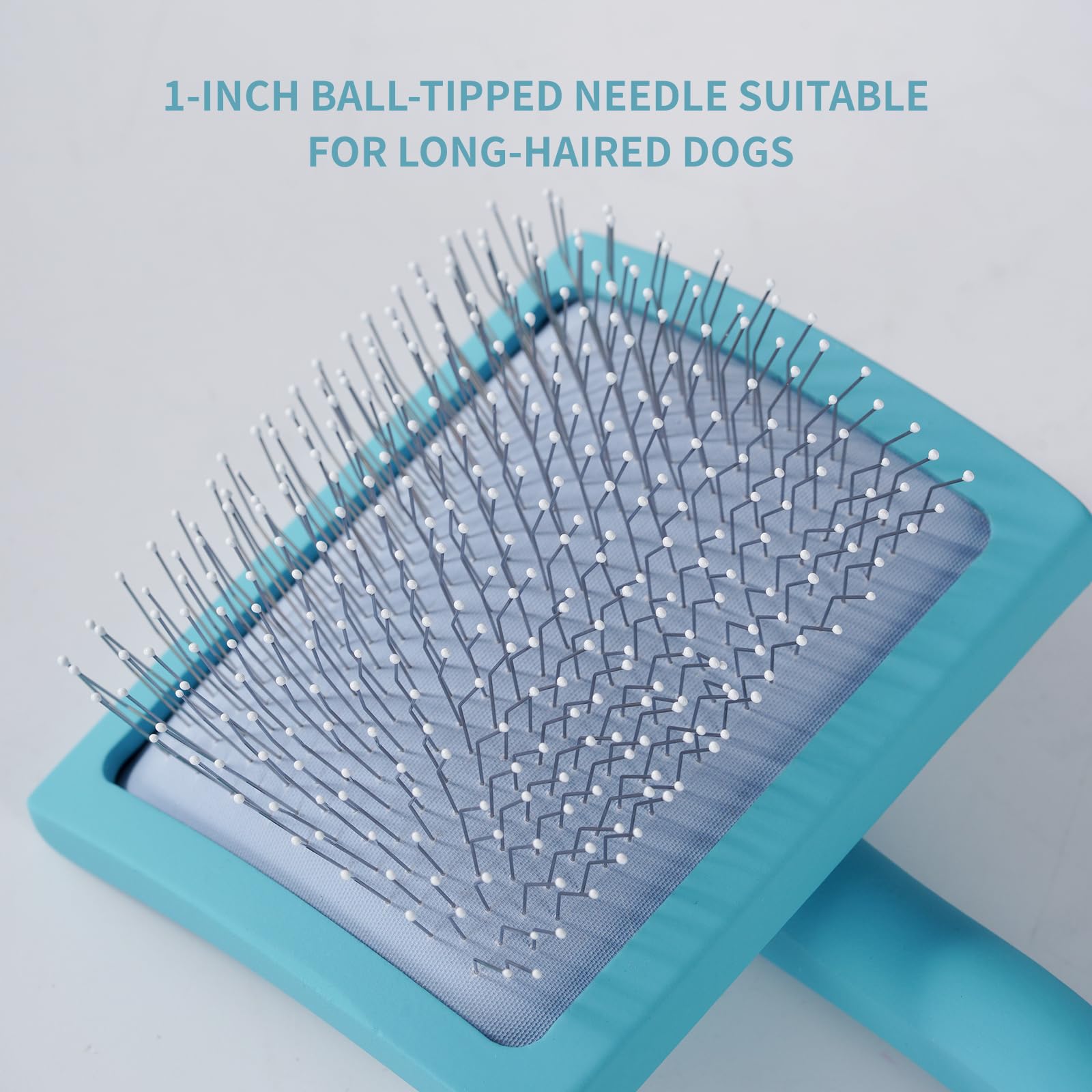 Werduoland brush designed for Goldendoodles and Poodles with gentle undercoat care.