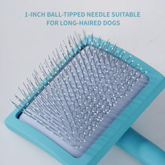 Werduoland brush designed for Goldendoodles and Poodles with gentle undercoat care.