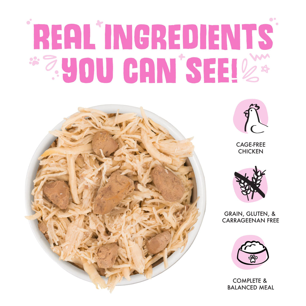 Pack of 24 Weruva Amazon Livin cans for convenient feeding