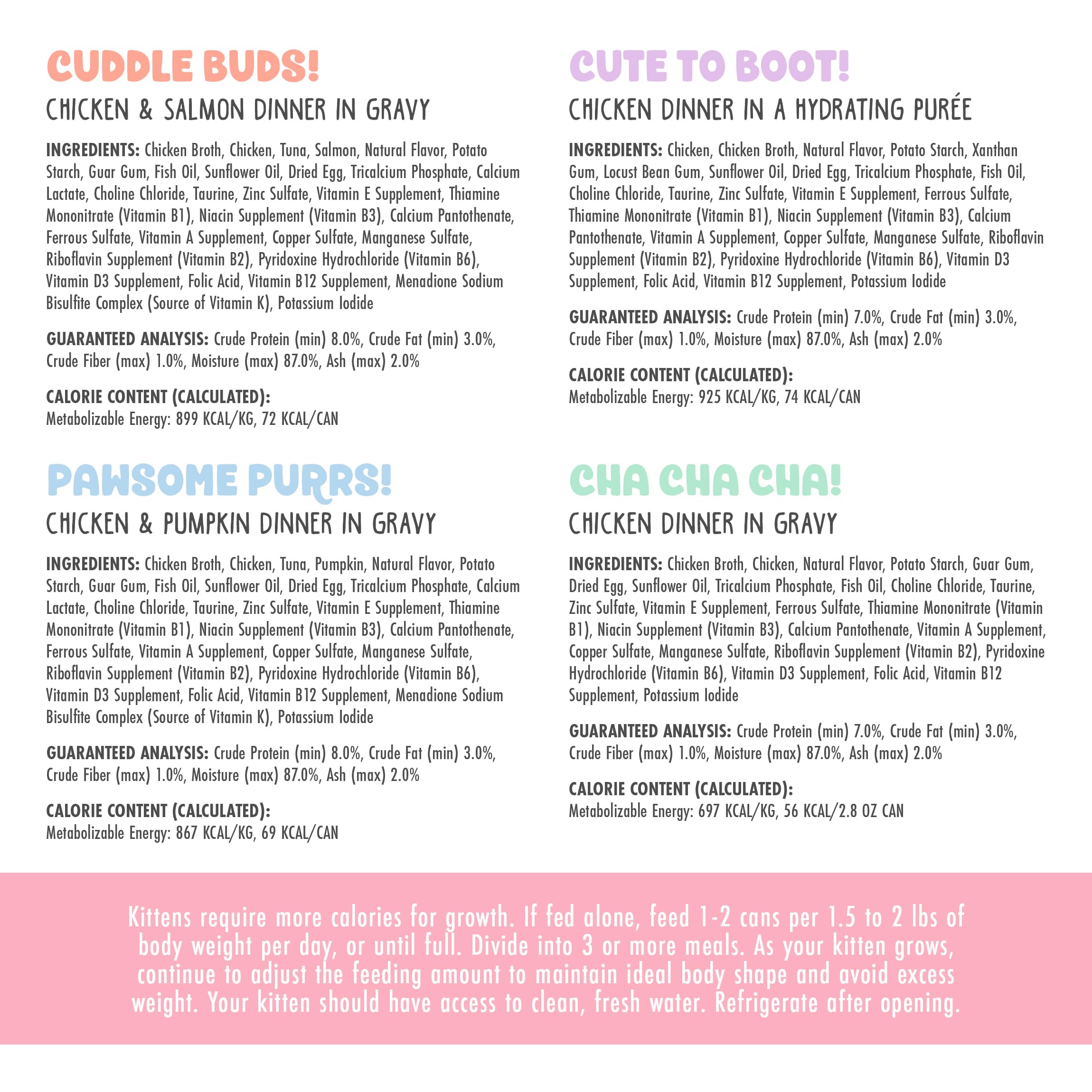 Weruva B.F.F. Kitten Cute To Boot can offers another tasty choice