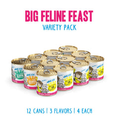 Weruva BFF Minced big feline feast tuna-pumpkin Valentine 10oz can with appealing flavor and moisture