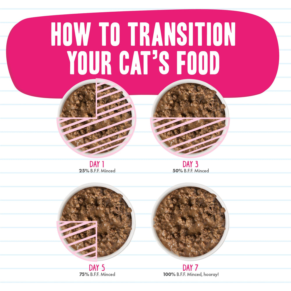 Grain free and soy free Weruva BFF formulation for cats