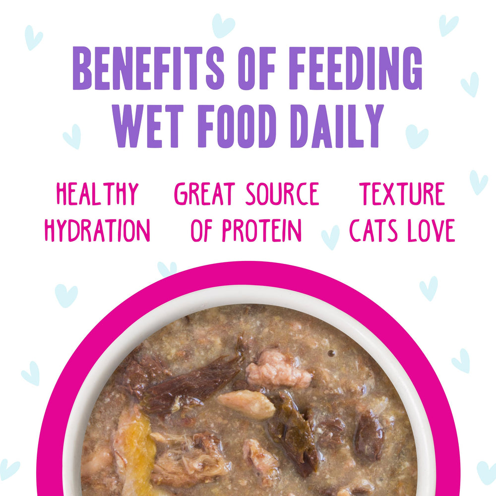Weruva B.F.F. OMG carrageenan-free recipe; no corn, wheat, or soy