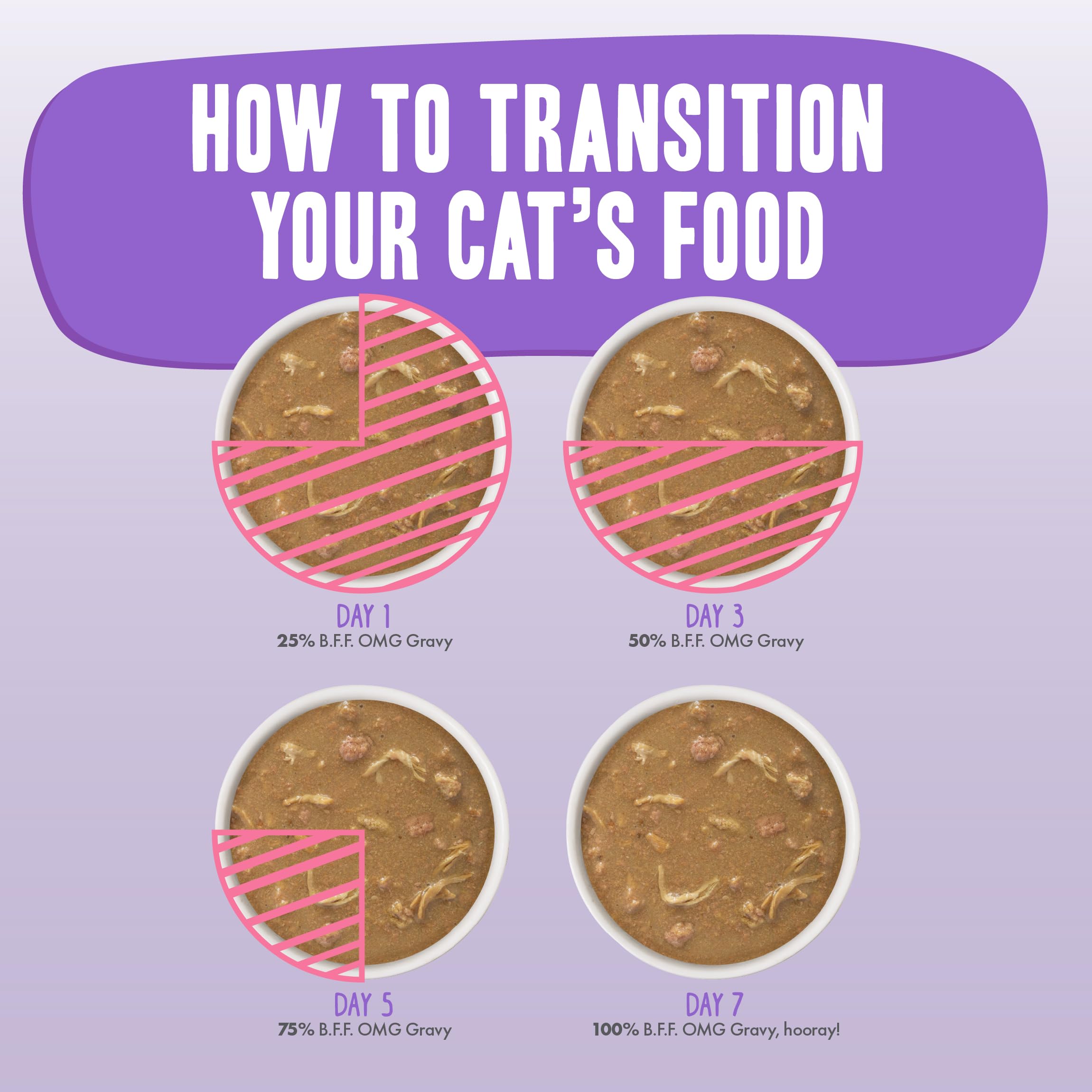 Weruva B.F.F. OMG cat enjoying in bowl, a flavorful meal option.