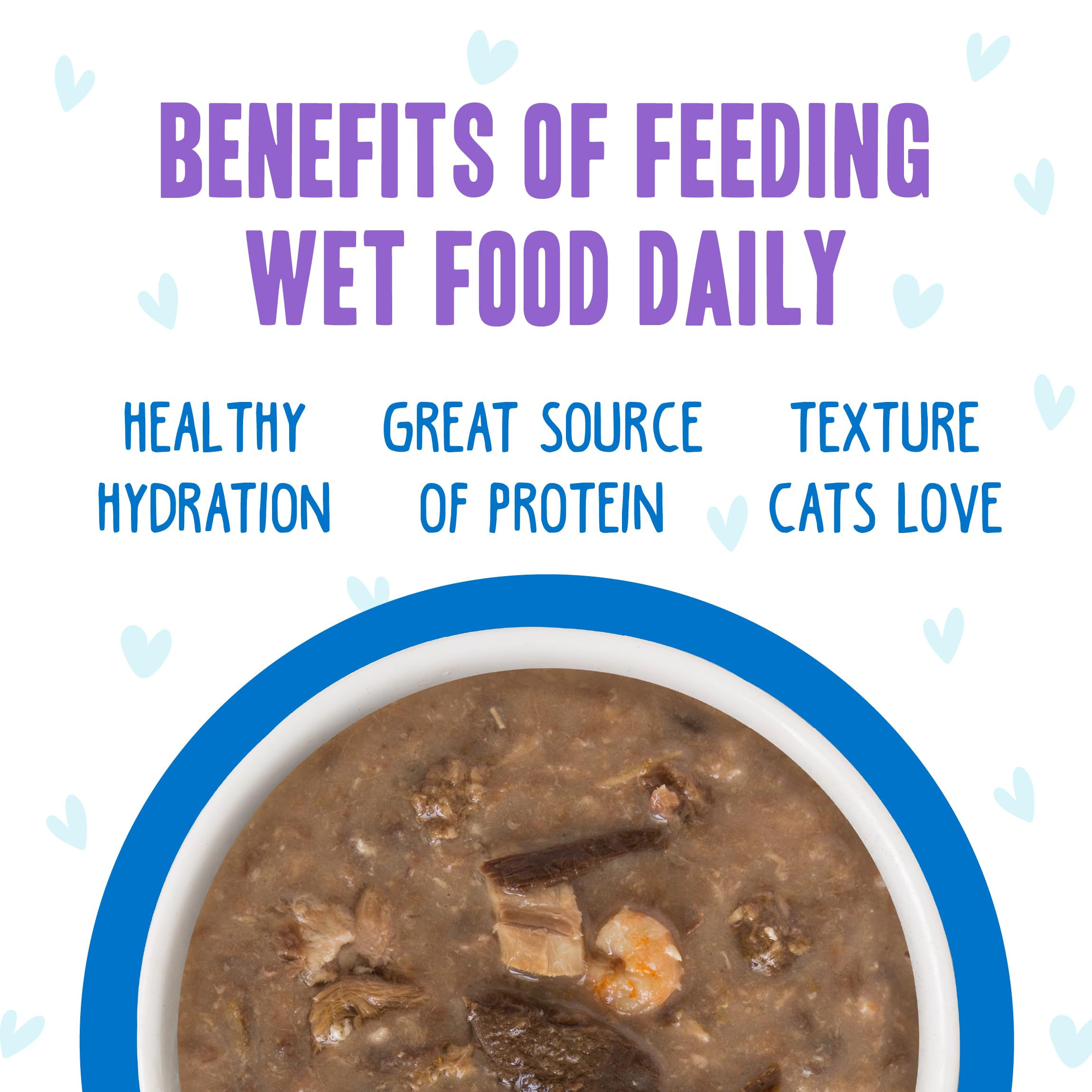 Packaging from Weruva B.F.F. OMG indicates human food facility standards.