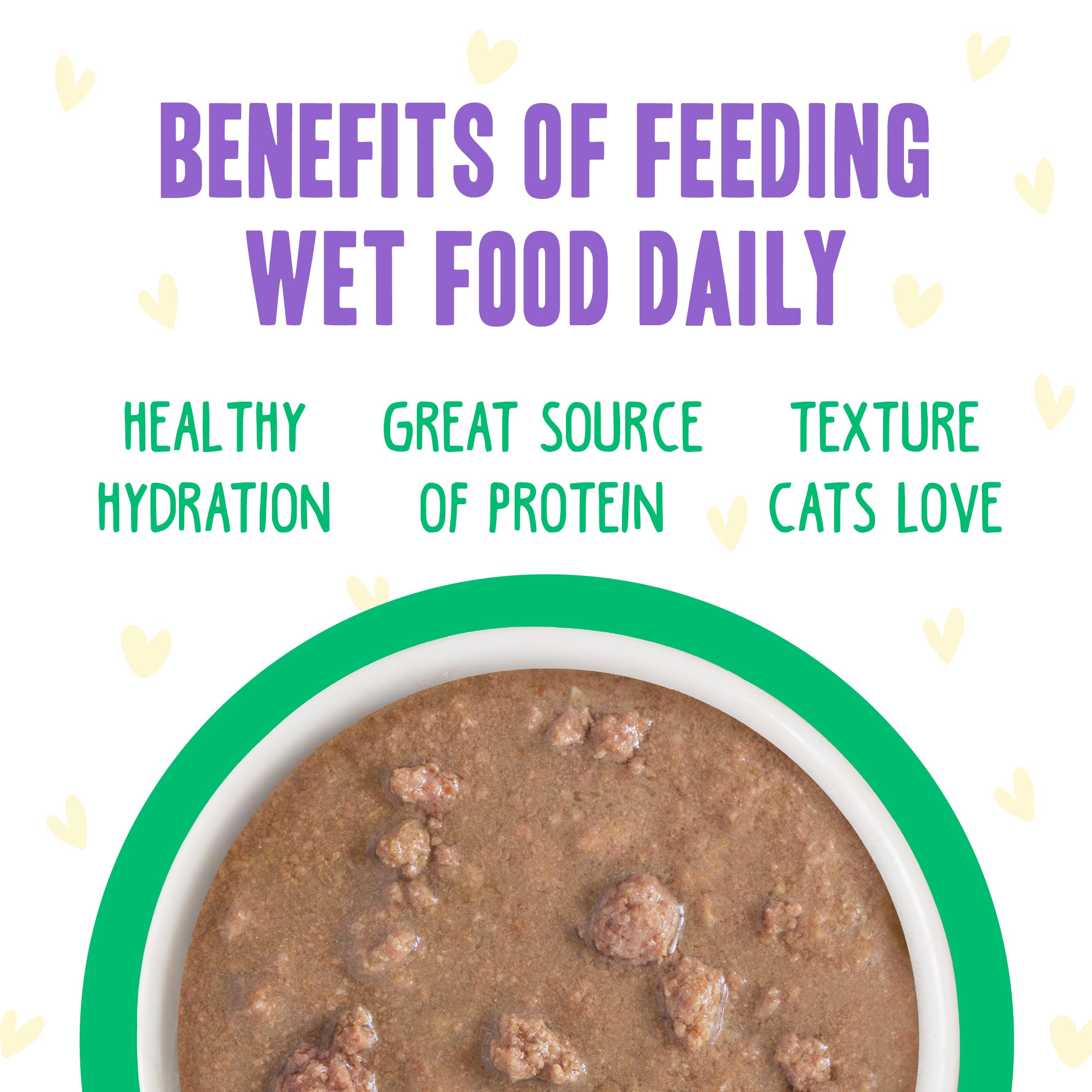 Weruva B.F.F. OMG grain-free formula supports dietary preferences.