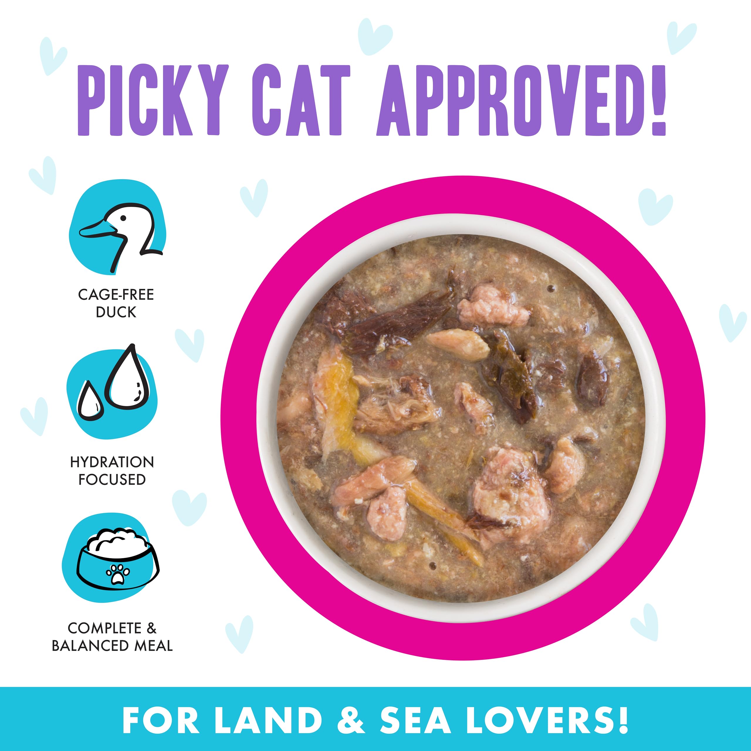 Weruva B.F.F. OMG high-protein chunks in savory gravy