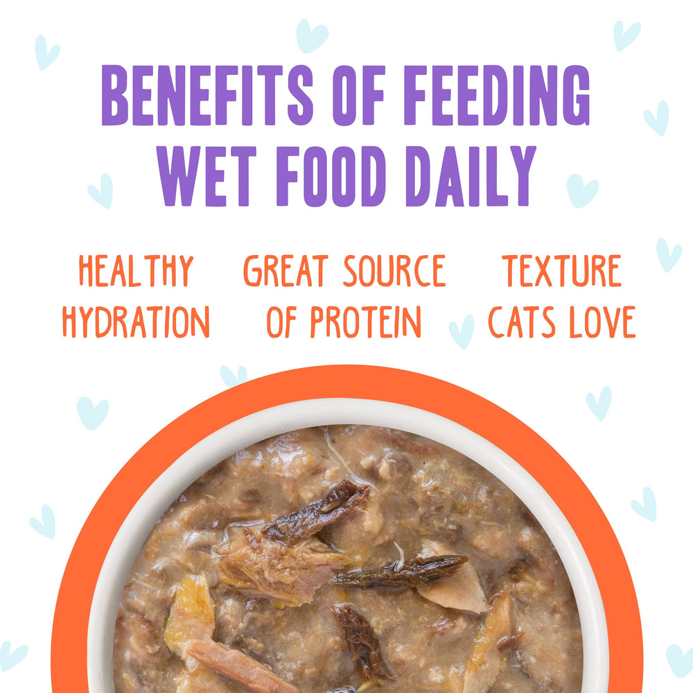 Weruva B.F.F. OMG production in human food facilities under BRC standards.