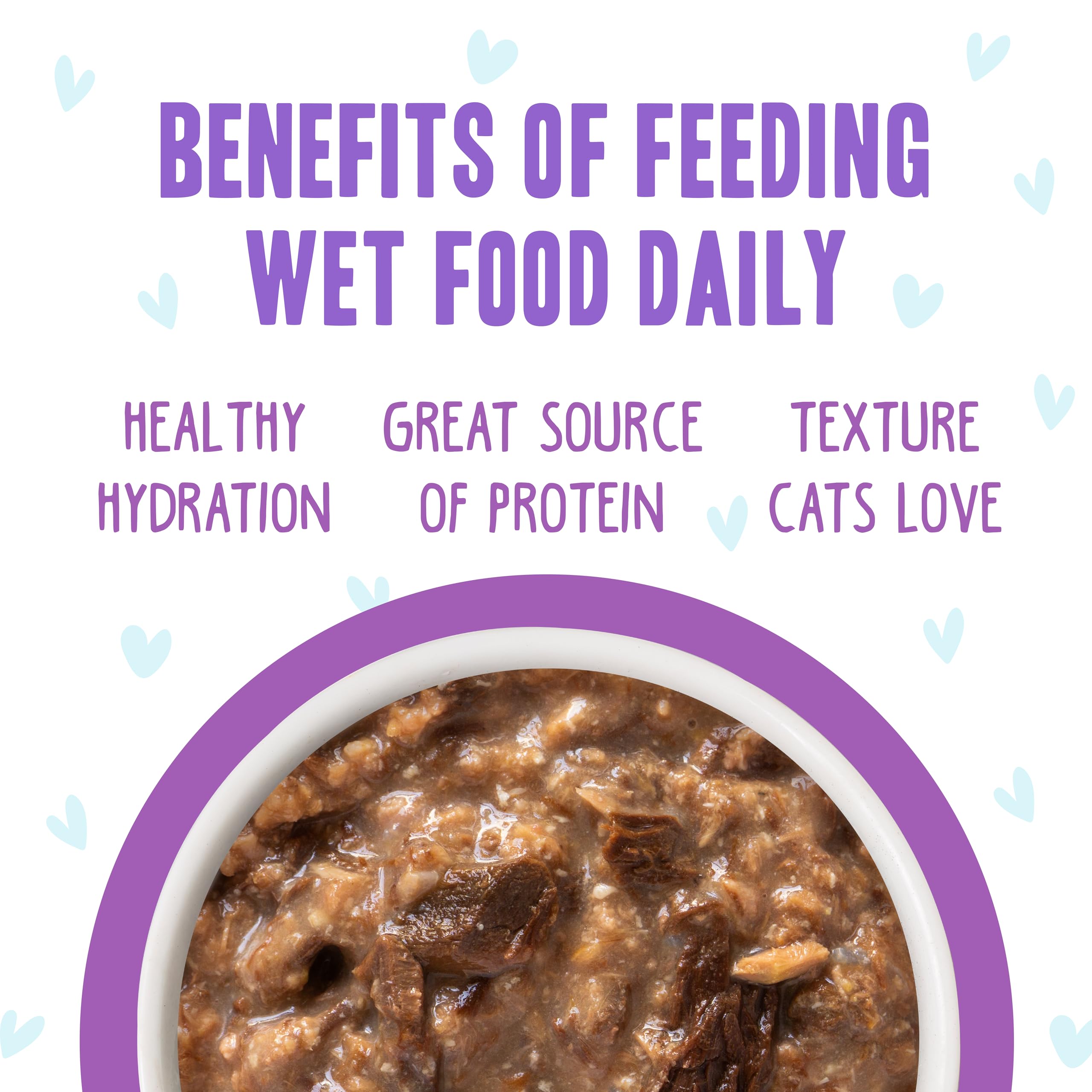 Weruva B.F.F. OMG ingredients with cage-free chicken for quality protein