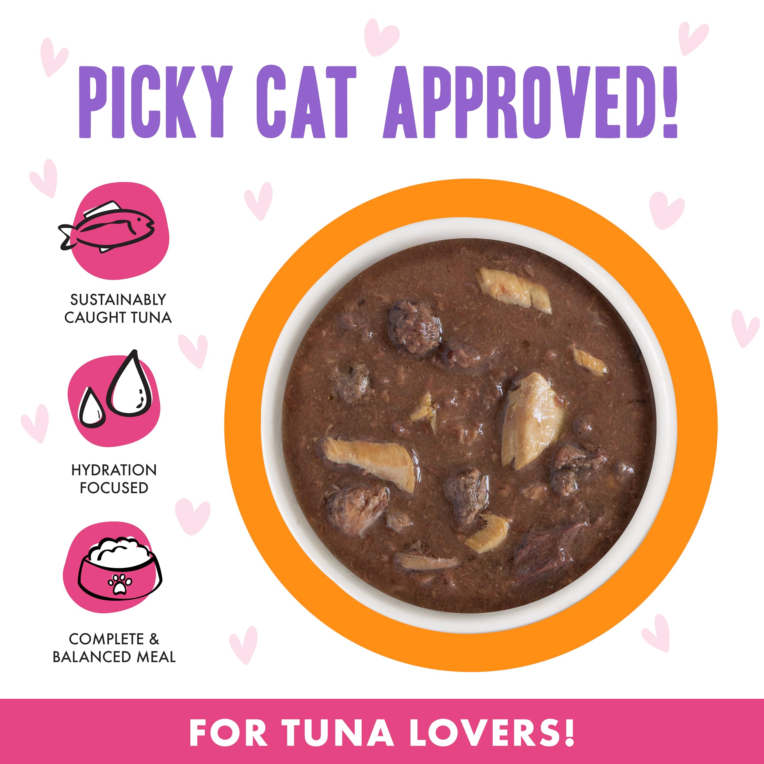 Weruva B.F.F. OMG juicy gravy emphasizes moisture and flavor