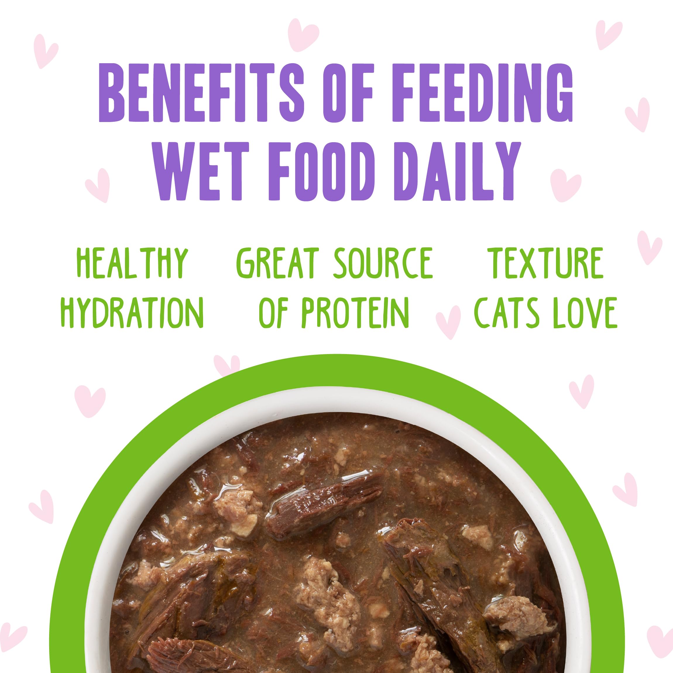 Weruva OMG grain-free cat food—no corn, wheat, or soy.