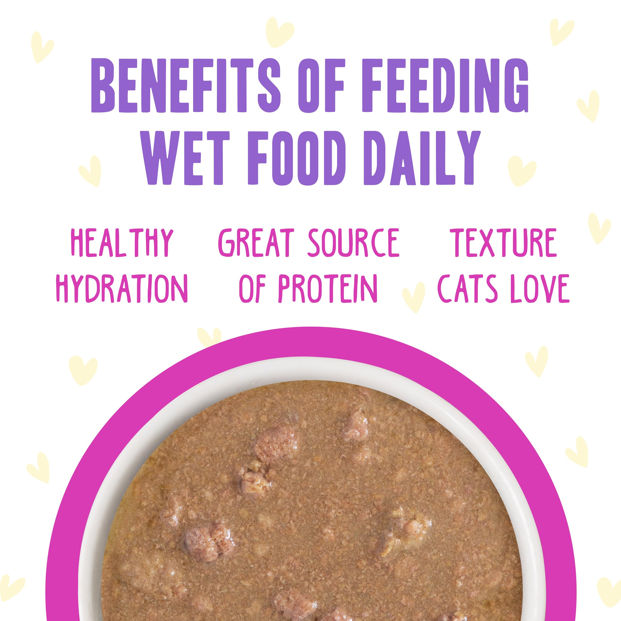 Rich gravy with lean protein from Weruva B.F.F. OMG for a flavorful cat meal.