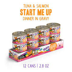 Weruva B.F.F. OMG tuna-salmon-pieces highlighting tender chunks