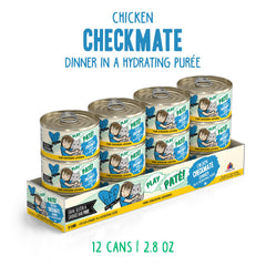 Creamy Weruva B.F.F. Play paté texture entices picky eaters.