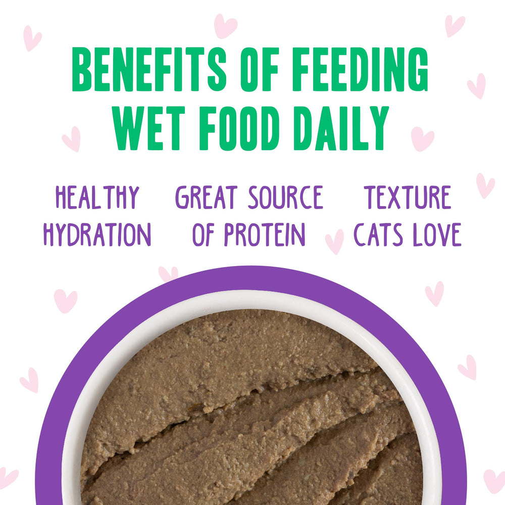 Grain-free, gluten-free, carrageenan-free label supports dietary preferences.