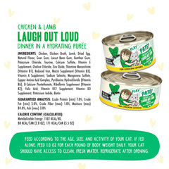 Weruva B.F.F. Play pack of eight cans for convenient meals.
