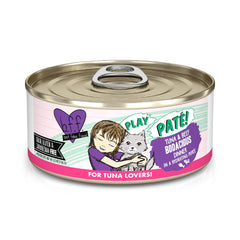 Weruva B.F.F. Play pate creamy texture invites cats to a tasty high-moisture meal.