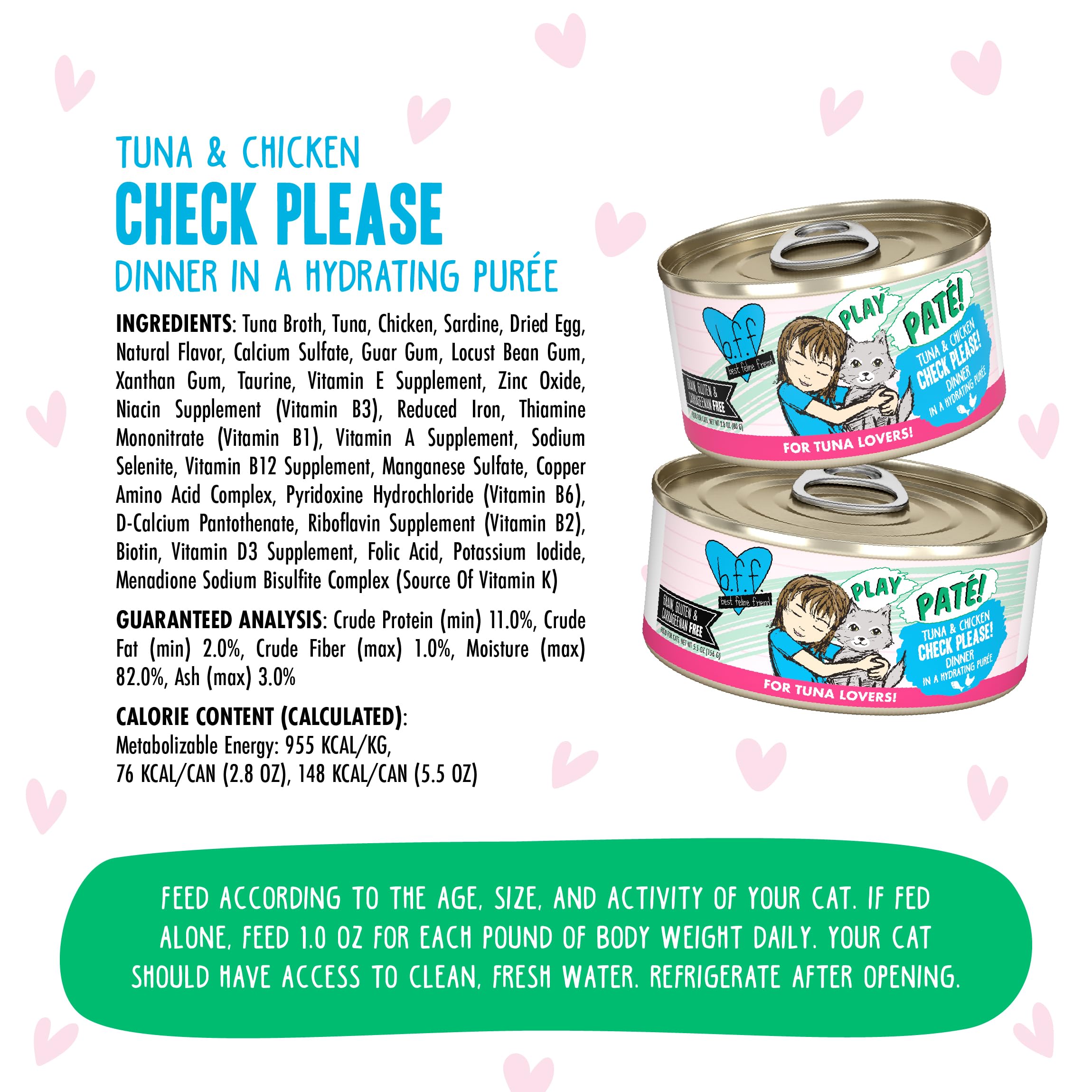 Product label shows grain-free and carrageenan-free formula.