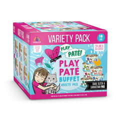Weruva B.F.F. Play Paté Lovers Aw Yeah cans with creamy paté texture for picky cats