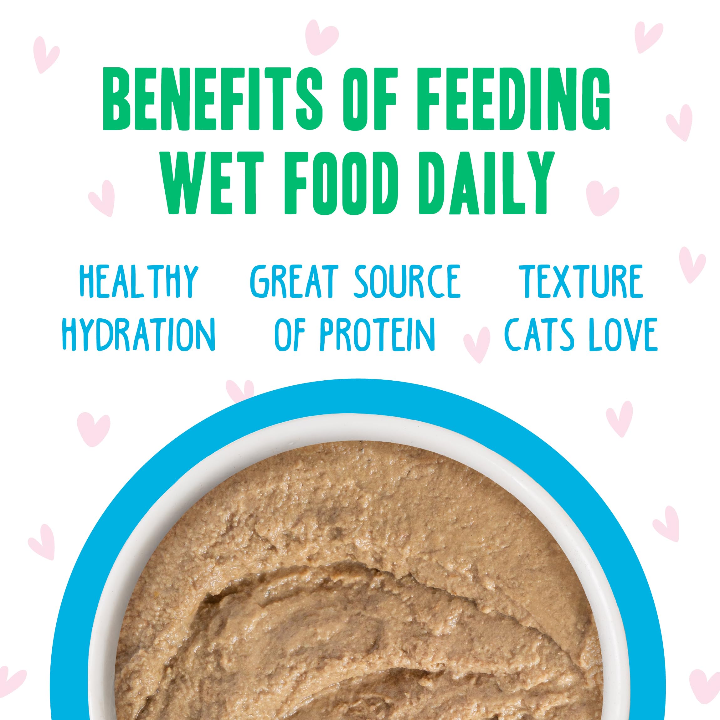 Tuna-chicken puree image emphasizes natural ingredients.