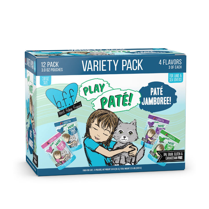 Weruva BFF Play slide-n-serve pouch for quick, mess-free meals
