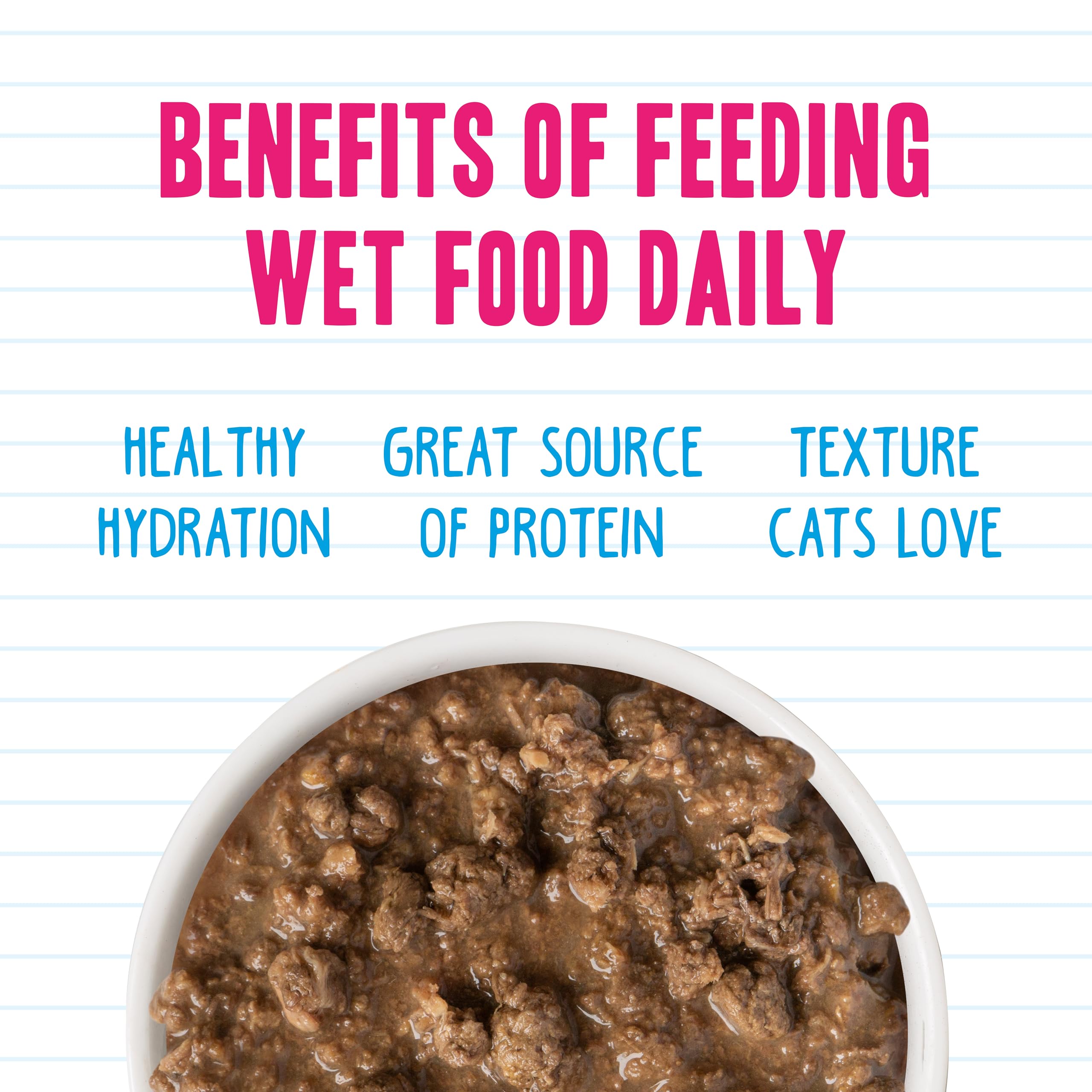 Weruva BFF Tuna Too Cool flavor with varied texture.