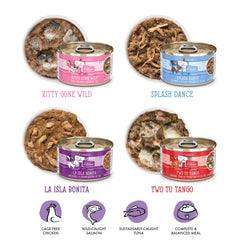 Weruva Cats in the Kitchen Splash Dance, flavorful gravy option for cats' daily meals.